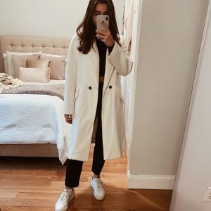 Oversized White Jacket